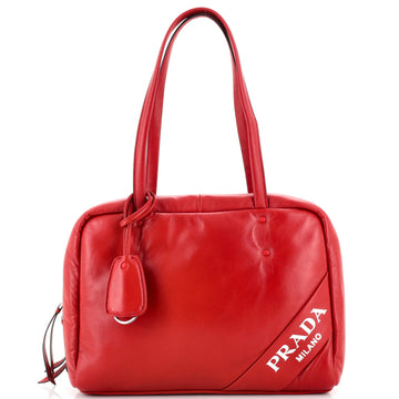 Prada Padded Bowler Bag Nappa Leather Medium