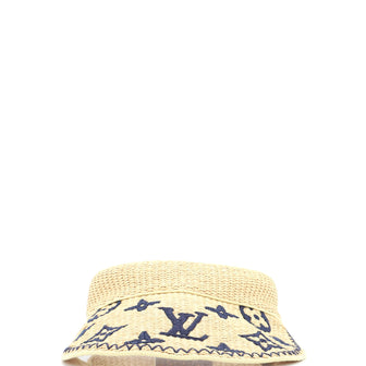 Louis Vuitton Visor Monogram Raffia