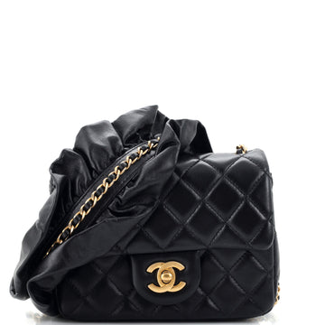 Chanel Romance Square Flap Bag Quilted Lambskin Mini