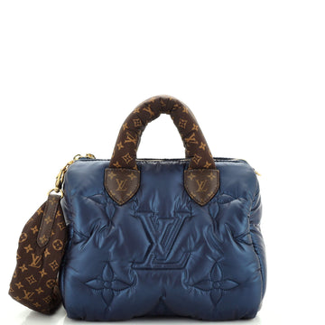 Louis Vuitton Speedy Bandouliere Bag Monogram Quilted Econyl Nylon 25