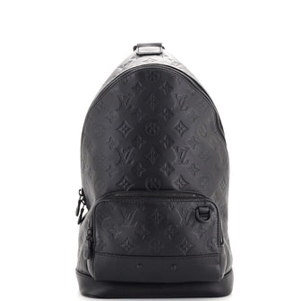 Louis Vuitton Black Monogram 'Racer' Sling Bag