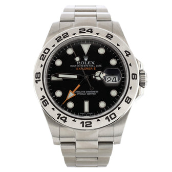 Rolex Oyster Perpetual Explorer II Automatic Watch Stainless Steel 42