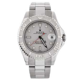 Rolex Oyster Perpetual Yacht-Master Automatic Watch Stainless Steel and Platinum 35
