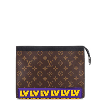 Louis Vuitton Limited Edition Monogram Canvas Pochette Bag