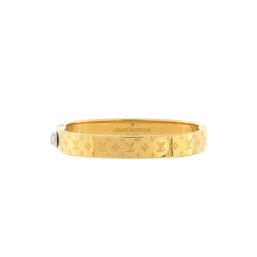 Louis Vuitton Nanogram Cuff Bracelet Metal