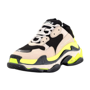 Balenciaga Women's Triple S Sneakers Fabric and Mesh with Faux Leather