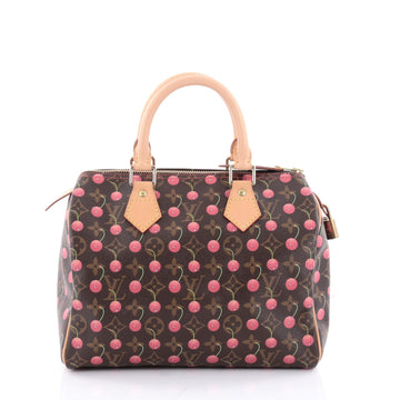 Louis Vuitton Speedy Handbag Limited Edition Cerises 25 2305006