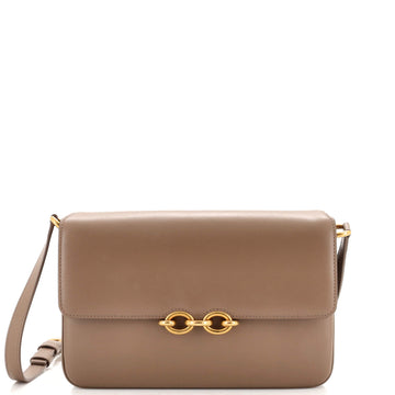 Saint Laurent Le Maillon Shoulder Bag Leather Medium