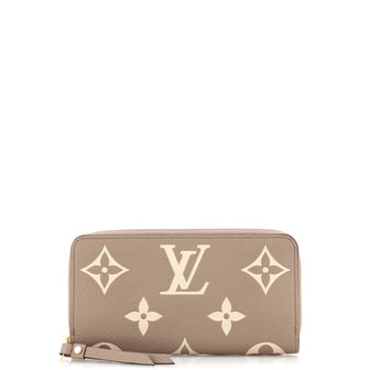 Louis Vuitton Zippy Wallet Bicolor Monogram Empreinte Giant