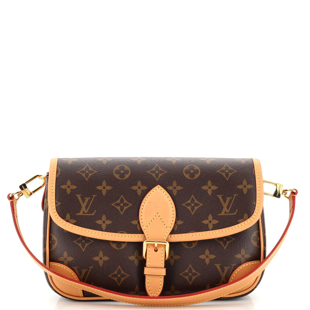 Louis Vuitton Diane Monogram Handbag Brown