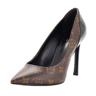 Louis Vuitton Women's Cherie Pumps Monogram Canvas and Patent
