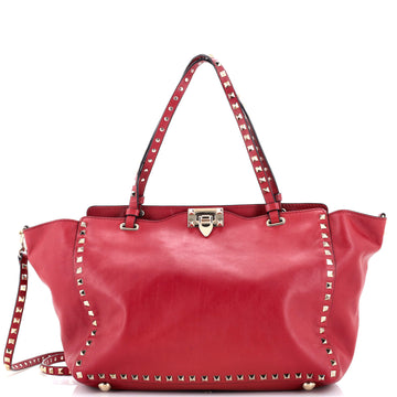 Valentino Garavani Rockstud Tote Soft Leather Medium