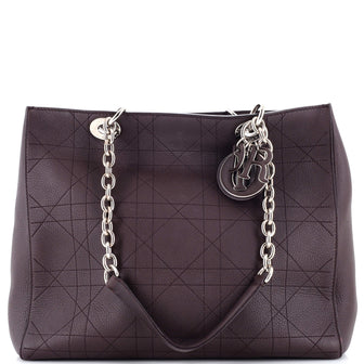Christian Dior Ultradior Tote Cannage Stitch Grained Calfskin Large
