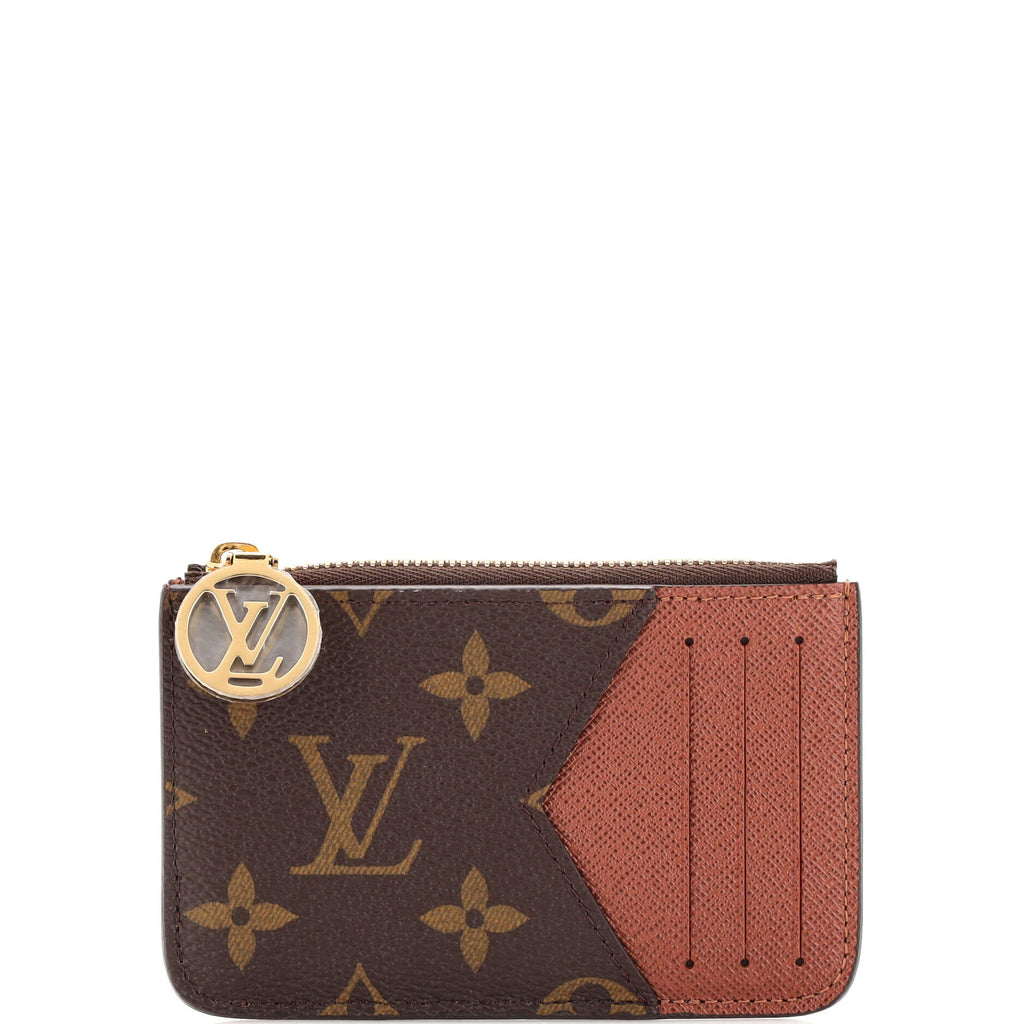 Louis Vuitton Coin Card Holder Monogram Brown