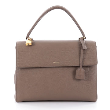 Saint Laurent Moujik Handbag Leather Medium