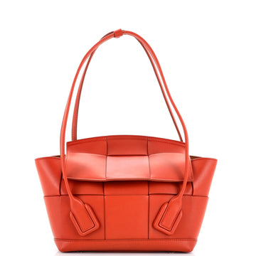 Bottega Veneta Arco Bag Maxi Intrecciato Leather Small