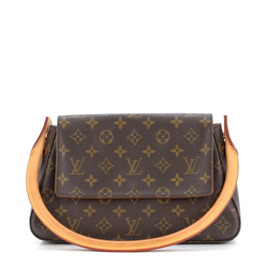 Louis Vuitton Looping Handbag Monogram Canvas Mini