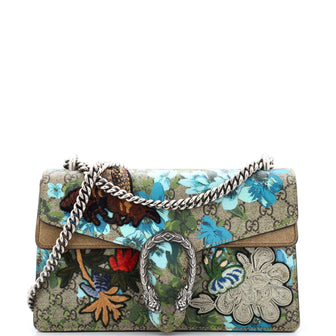 Gucci Dionysus Bag Embroidered Printed GG Coated Canvas Small