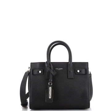 Saint Laurent Sac de Jour Bag Leather Nano