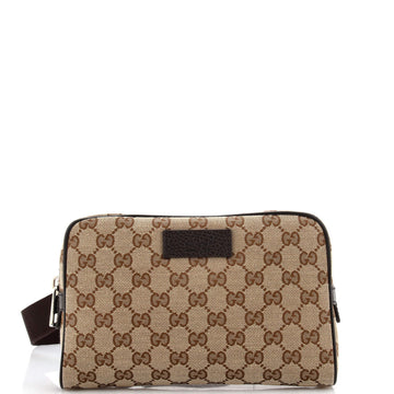 Gucci Waist Belt Bag (Outlet) GG Canvas Small