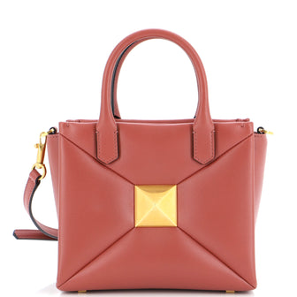 Valentino Garavani One Stud Top Handle Bag Leather Small