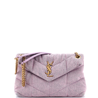 Saint Laurent Women's Purple Shoulder Bags