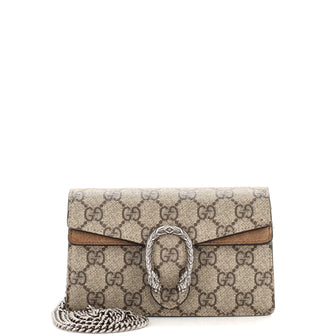 Gucci Dionysus Bag GG Coated Canvas Super Mini