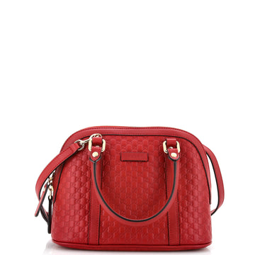 Gucci Convertible Dome Satchel (Outlet) Microguccissima Leather Mini