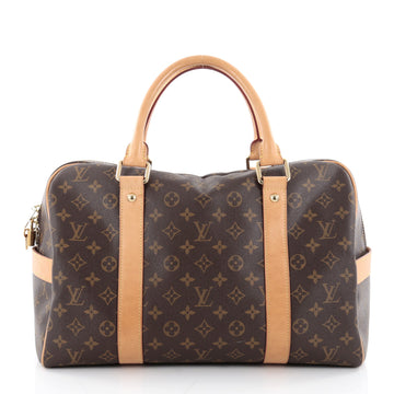 Louis Vuitton Carryall Handbag Monogram Canvas Brown 2309001