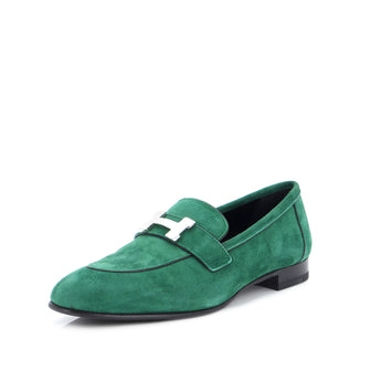 Hermes Women's Paris Loafers Suede