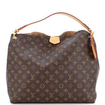 Louis Vuitton Graceful Handbag Monogram Canvas MM