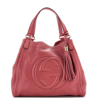 Gucci Soho Shoulder Bag Leather Medium