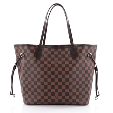 Louis Vuitton Neverfull NM Tote Damier MM Brown