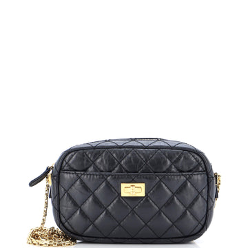 Chanel Reissue Camera Crossbody Bag Quilted Aged Calfskin Mini