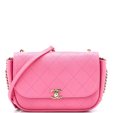 Chanel Casual Trip Flap Bag Quilted Lambskin Small