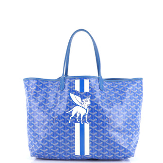 Goyard Saint Louis Tote Printed Coated Canvas PM