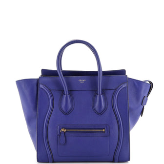 Celine Luggage Bag Smooth Leather Mini