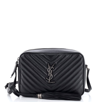 Saint Laurent Lou Camera Bag Matelasse Chevron Leather Small