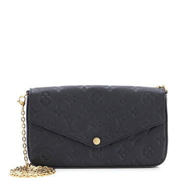 Louis Vuitton Felicie Pochette Monogram Empreinte Leather