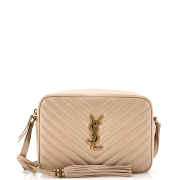 Saint Laurent Lou Camera Bag Matelasse Chevron Leather Small