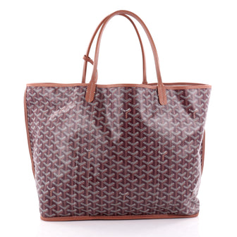 Goyard St. Louis Tote Coated Canvas GM Red 2310202