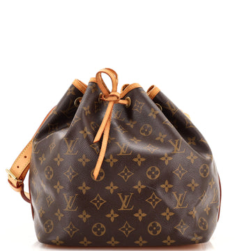 Louis Vuitton Petit Noe Handbag Monogram Canvas