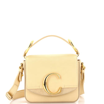 Chloe C Flap Bag Leather Mini