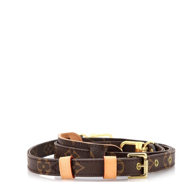 Louis Vuitton Adjustable Shoulder Strap Monogram Canvas 16mm 231065