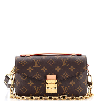 Louis Vuitton Pochette Metis Monogram Canvas East West