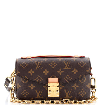 Louis Vuitton Pochette Metis Monogram Canvas East West
