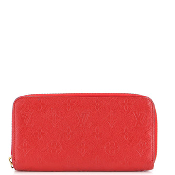 Louis Vuitton Zippy Wallet Monogram Empreinte Leather