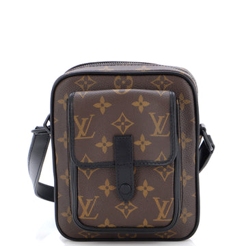 Louis Vuitton Christopher Wearable Wallet Macassar Monogram Canvas
