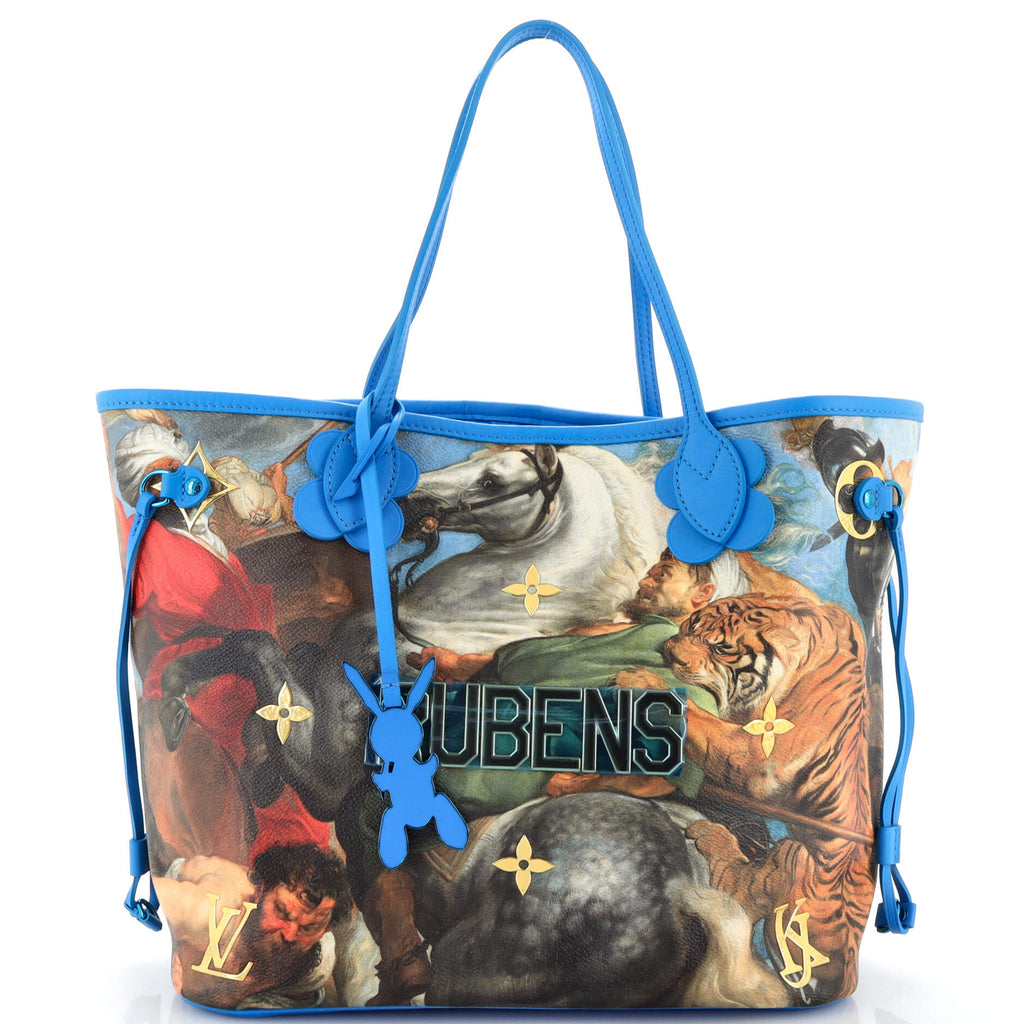 Louis Vuitton Neverfull NM Tote Limited Edition Jeff Koons 372901
