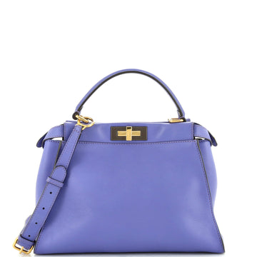 Fendi Peekaboo Bag Rigid Leather Regular